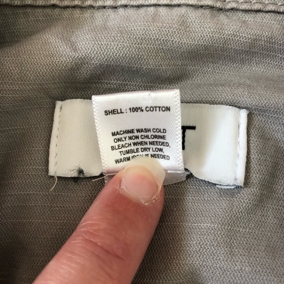 Ann Taylor LOFT Women’s S Petite Light Gray Denim 3/4 Sleeved Blazer Jacket EUC! - Picture 7 of 9